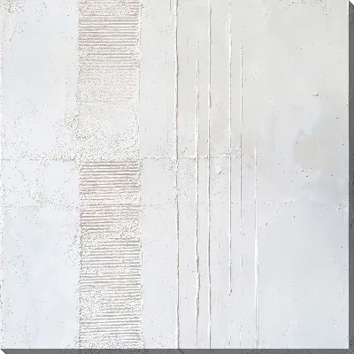 Постер Белая абстракция №44