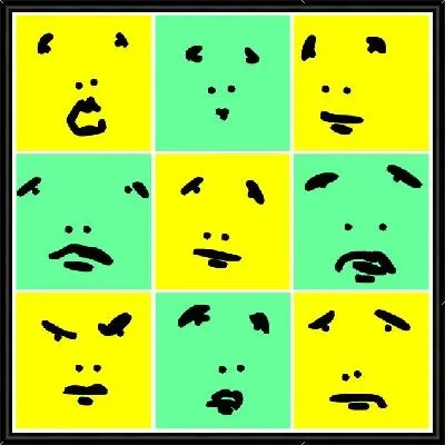 Картина Лица (Individuals) №2