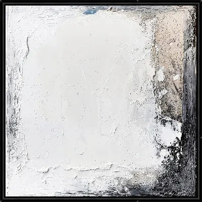 Картина Белая абстракция №50