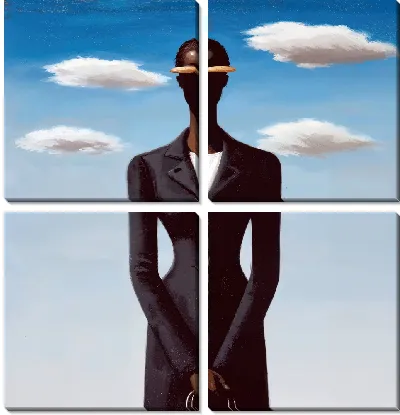 Женщина без лица №1