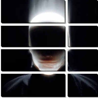 Модульная картина Мужчина без лица №7