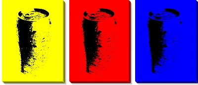 Модульная картина Поп арт (Pop art)