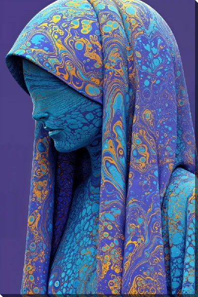 Картина маслом Женщина без лица №12