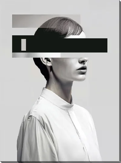 Картина маслом Без лица №25