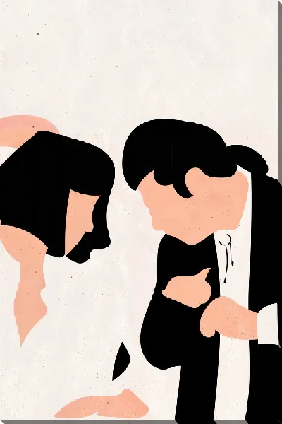 Картина маслом Криминальное чтиво без лиц