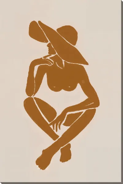 Картина маслом Безликость №1