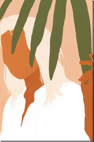 Картина маслом Безликость №3