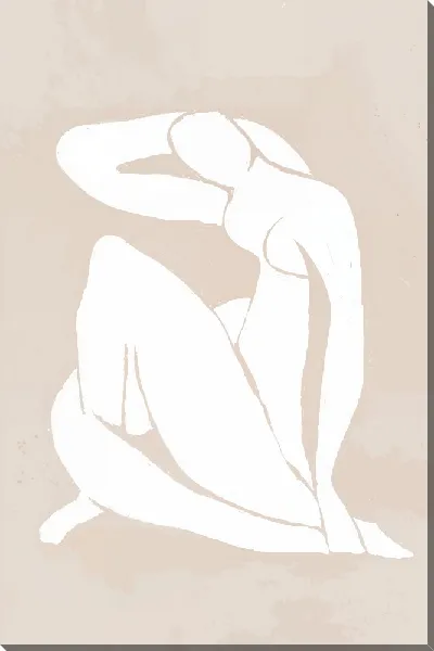 Картина маслом Безликость №4