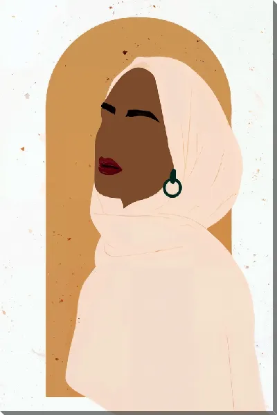 Картина маслом Безликость №6