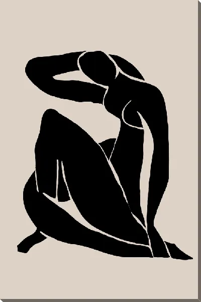 Картина маслом Безликость №9