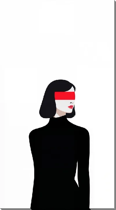 Картина маслом Безликость №17