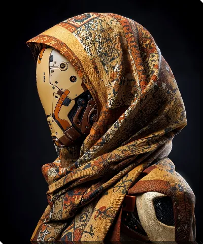 Картина маслом Безликость №19