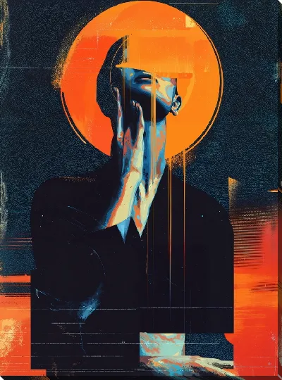 Картина маслом Безликость №22