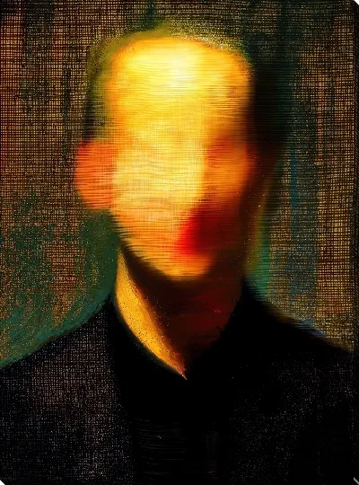 Картина маслом Безликость №25