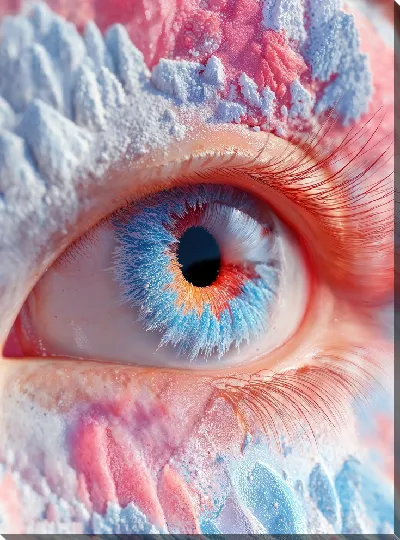 Картина маслом Необычный глаз