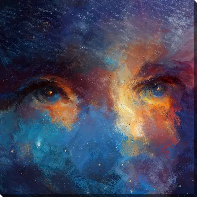 Картина маслом Глаза вселенной