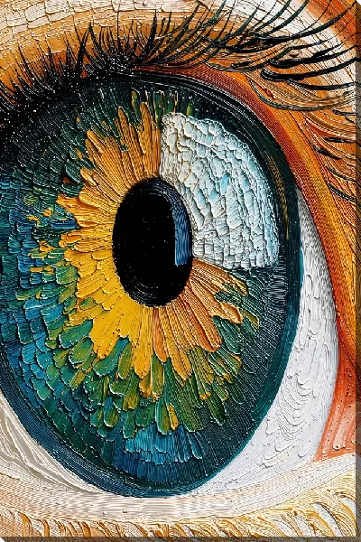 Картина маслом Арт глаз