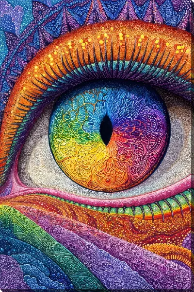 Картина маслом Удивительный глаз