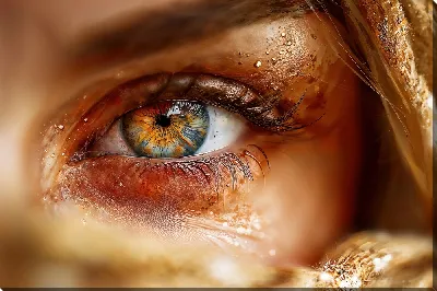 Картина маслом Глаз женщины