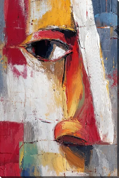 Картина маслом Арт глаз смотрит