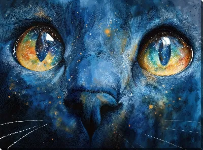 Постер Кошачьи глаза