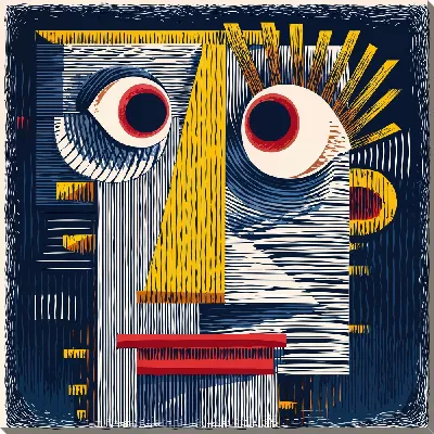 Картина маслом Веселые глаза