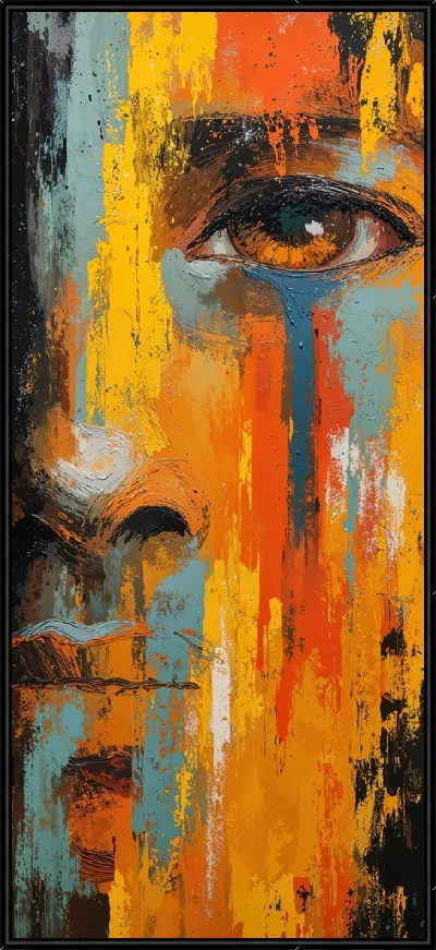 Картина Оранжевый глаз
