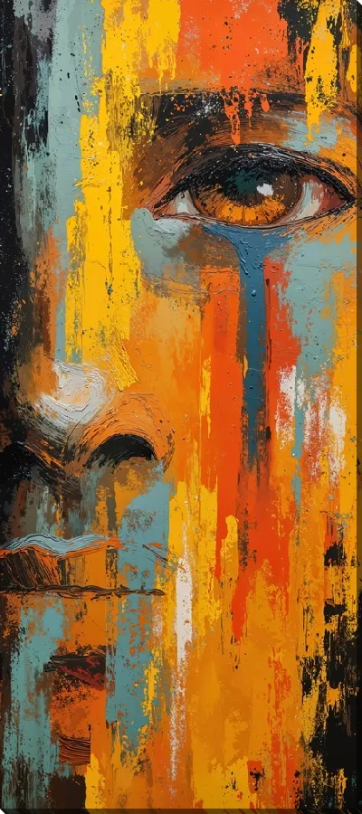 Постер Оранжевый глаз