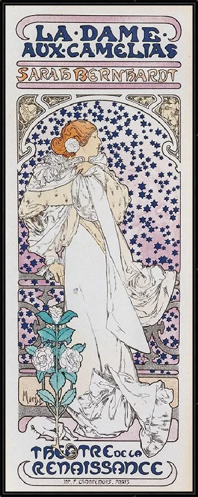 Картина Дама с камелиями (Lady of the Camellias)