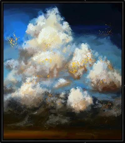 Картина Грозовые облака