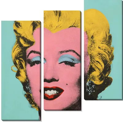 Картина Голубая Мэрилин Монро (Shot Sage Blue Marilyn)