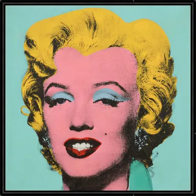 Картина Голубая Мэрилин Монро (Shot Sage Blue Marilyn)