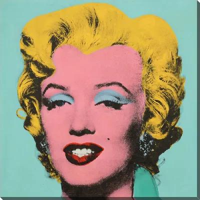 Картина Голубая Мэрилин Монро (Shot Sage Blue Marilyn)
