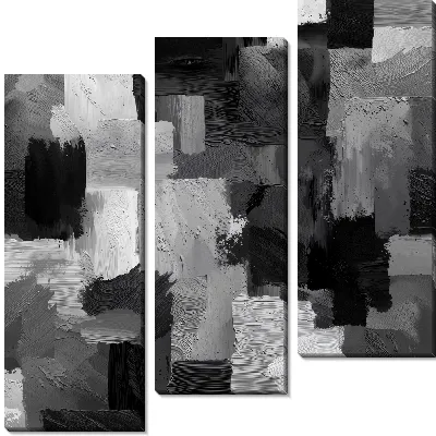 Модульная картина Современная абстракция для интерьера №6