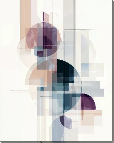 Картина маслом Современная абстракция для интерьера №7