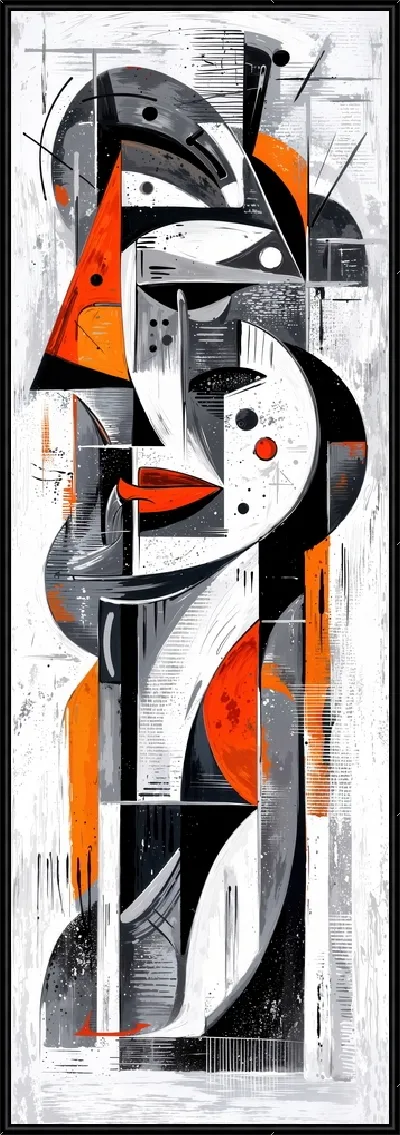 Картина Современная абстракция для интерьера №8