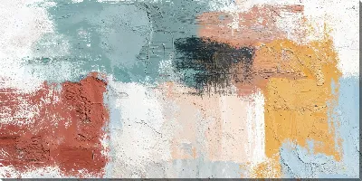 Картина маслом Современная абстракция для интерьера №29