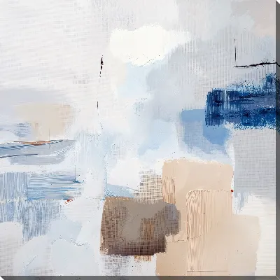 Картина маслом Современная абстракция для интерьера №30