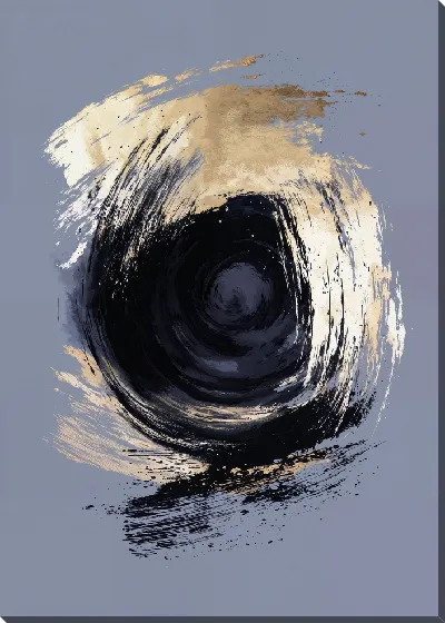 Картина маслом Современная абстракция для интерьера №34