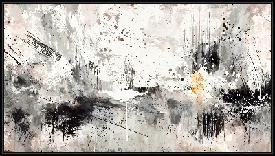 Картина Современная абстракция для интерьера №37