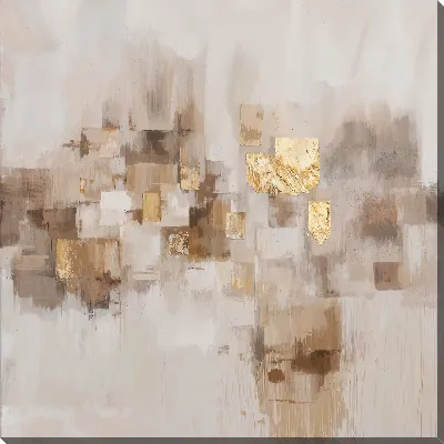 Картина маслом Современная абстракция для интерьера №39