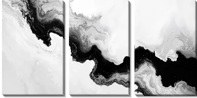 Модульная картина Современная абстракция для интерьера №46