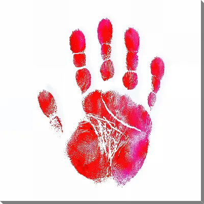 Отпечаток руки №2