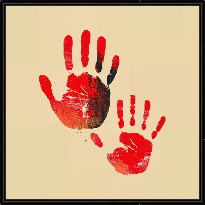 Отпечаток руки №10