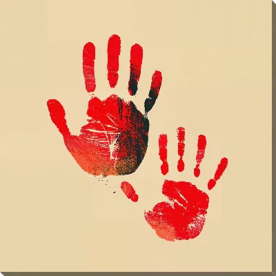 Отпечаток руки №10