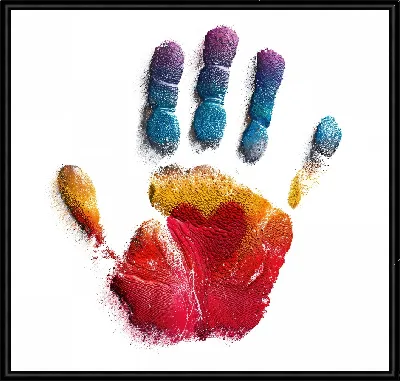 Отпечаток руки №15