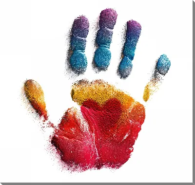 Отпечаток руки №15