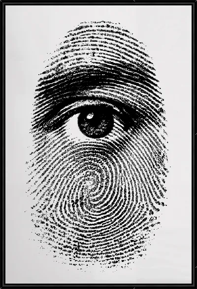 Картина Отпечаток пальца №28