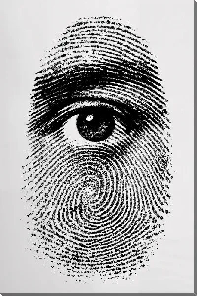 Постер Отпечаток пальца №28
