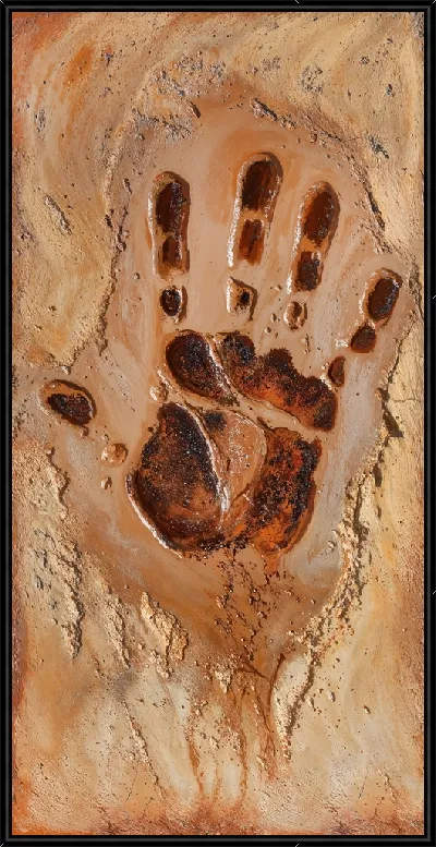 Картина Отпечаток руки №52